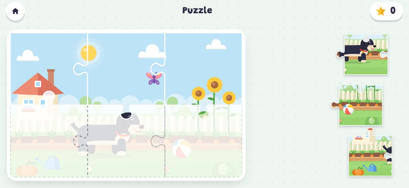 Puzzle s opravdovými dílky